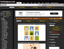 Tablet Screenshot of fordesigner.com