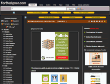Tablet Screenshot of fr.fordesigner.com